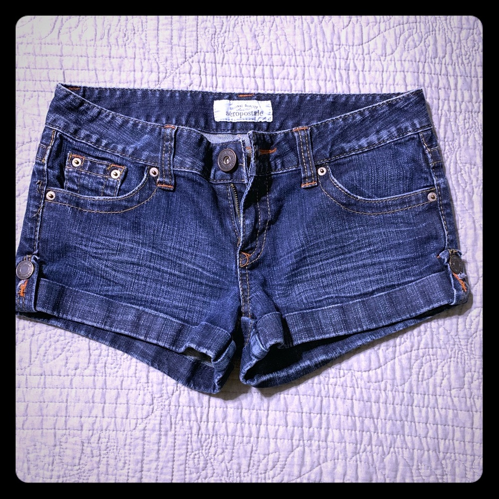 Aeropostale Jean Short Shorts